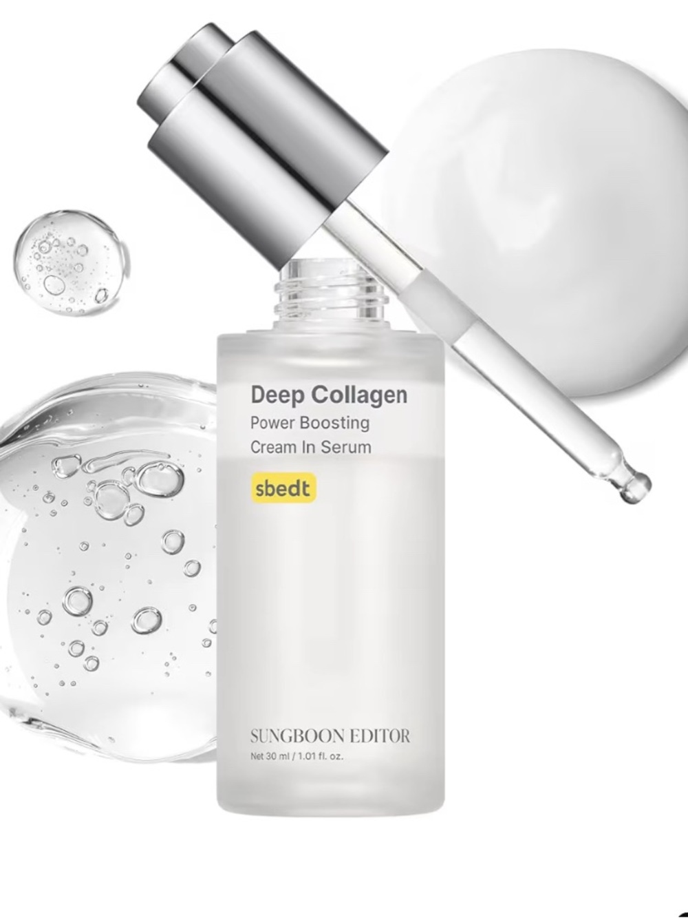 Deep Collagen Power Boosting Cream In Serum
